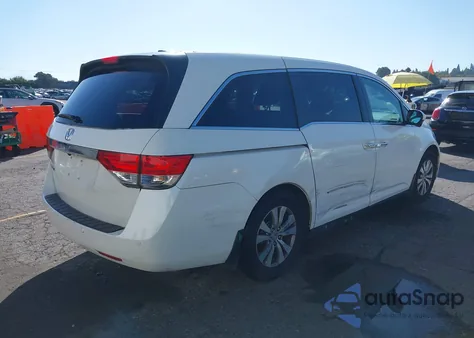 2014 Honda Odyssey Ex-L из США, поврежденный, VIN 5FNRL5H62EB114336